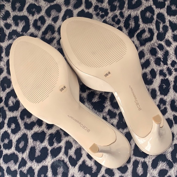 BCBG Nude Patent Leather Pumps - Picture 4 of 7